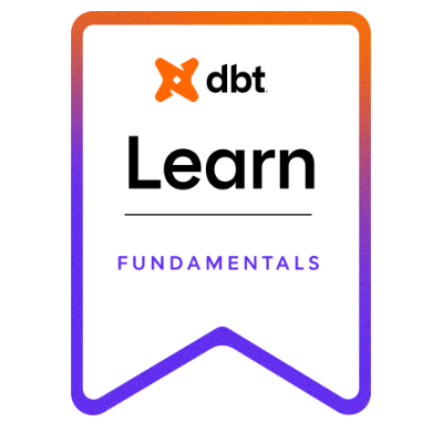 dbt Fundamentals — Dbt Labs